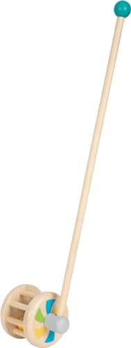 small foot Schiebespielzeug Rassel aus Holz, Laufbegleiter für kleine Kinder, ab 12 Monaten, 12341 small foot Schiebespielzeug Rassel aus Holz, Laufbegleiter für kleine Kinder, ab 12 Monaten, 12341 von Small Foot