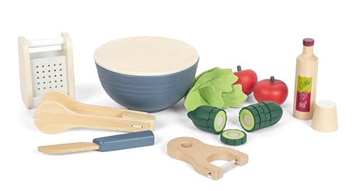 small foot Schneide-Set Salat „Fresh“ aus Holz, Lebensmittel-Spielzeug für Kinderküche, für Kinder ab 3 Jahren, 12612 small foot Schneide-Set Salat „Fresh“ aus Holz, Lebensmittel-Spielzeug für Kinderküche, für Kinder ab 3 Jahren, 12612 von Small Foot
