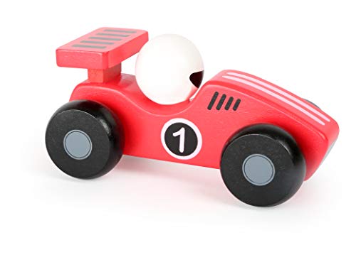 small foot Spielfahrzeug Roter Flitzer, Auto für Kinder, aus Holz, 100% FSC®-zertifiziert, ab 18 Monaten. Art-Nr. 11131 von Small Foot