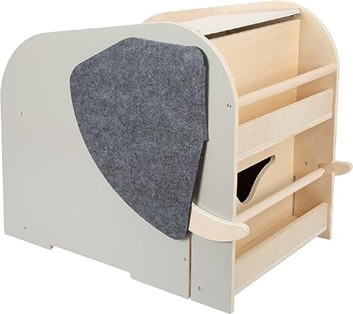 Small Foot Spielzeugbox mit Sitz und Rollen Elefant „Wildlife“ aus Holz, Spielzeug-Aufbewahrung mit vielen Funktionen, 12423 Small Foot Spielzeugbox mit Sitz und Rollen Elefant „Wildlife“ aus Holz, Spielzeug-Aufbewahrung mit vielen Funktionen, 12423 von Small Foot