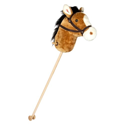 small foot Steckenpferd Nico, aus Holz und Plüsch, mit Halfter, Zügeln, Haltegriffen & Geräuschen, ab 3 Jahren, 11718 small foot Steckenpferd Nico, aus Holz und Plüsch, mit Halfter, Zügeln, Haltegriffen & Geräuschen, ab 3 Jahren, 11718 von Small Foot