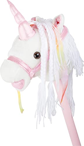 small foot Steckenpferd "Weißes Einhorn" mit weichem Plüsch, ideales Geschenk für Pferdefans, ab 3 Jahren, 10279 small foot Steckenpferd "Weißes Einhorn" mit weichem Plüsch, ideales Geschenk für Pferdefans, ab 3 Jahren, 10279 von Small Foot