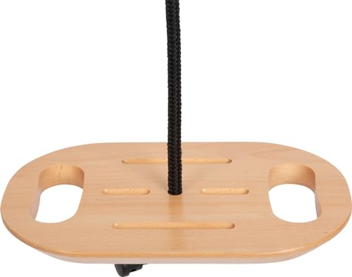 small foot Tellerschaukel mit Griffen „Black Line “aus Holz, Schaukel zum Hängen und Sitzen, ab 3 Jahren, 12408 small foot Tellerschaukel mit Griffen „Black Line “aus Holz, Schaukel zum Hängen und Sitzen, ab 3 Jahren, 12408 von Small Foot