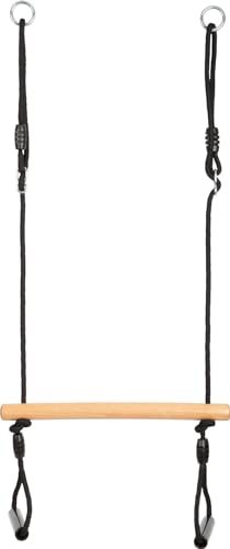 small foot Trapezschaukel mit Turnringen „Black Line“, robuste Holzschaukel für Kinder & Erwachsene, ab 3 Jahren, 12409 small foot Trapezschaukel mit Turnringen „Black Line“, robuste Holzschaukel für Kinder & Erwachsene, ab 3 Jahren, 12409 von Small Foot