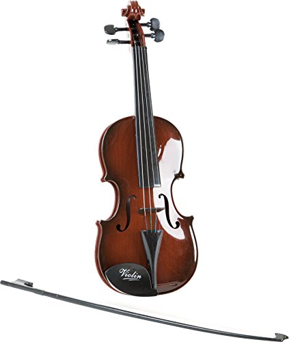 small foot Violine "Klassik" aus Kunststoff, in Holzoptik, inkl. schwarzem Bogen, Musikinstrument ab 4 Jahren, 7027 von Small Foot