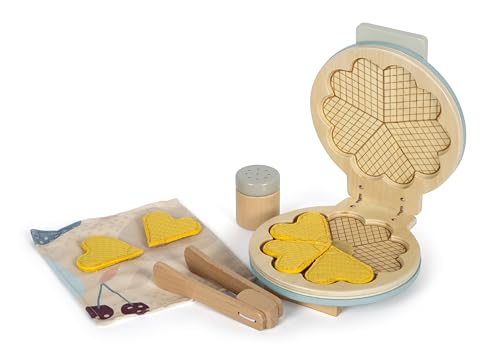 small foot Waffeleisen-Set „Tasty“ aus Holz, Zubehör für die Spielküche, Küchen-Spielset für Kinder ab 3 Jahren, 12492 small foot Waffeleisen-Set „Tasty“ aus Holz, Zubehör für die Spielküche, Küchen-Spielset für Kinder ab 3 Jahren, 12492 von Small Foot