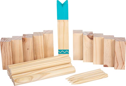 small foot Wikingerspiel Kubb kompakt "Active" aus Holz, beliebtes Outdoor-Wurfspiel für die ganze Familie, 12401 small foot Wikingerspiel Kubb kompakt "Active" aus Holz, beliebtes Outdoor-Wurfspiel für die ganze Familie, 12401 von Small Foot