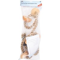 Small foot - Kletterseil mit Fußtritten aus Holz von Small foot