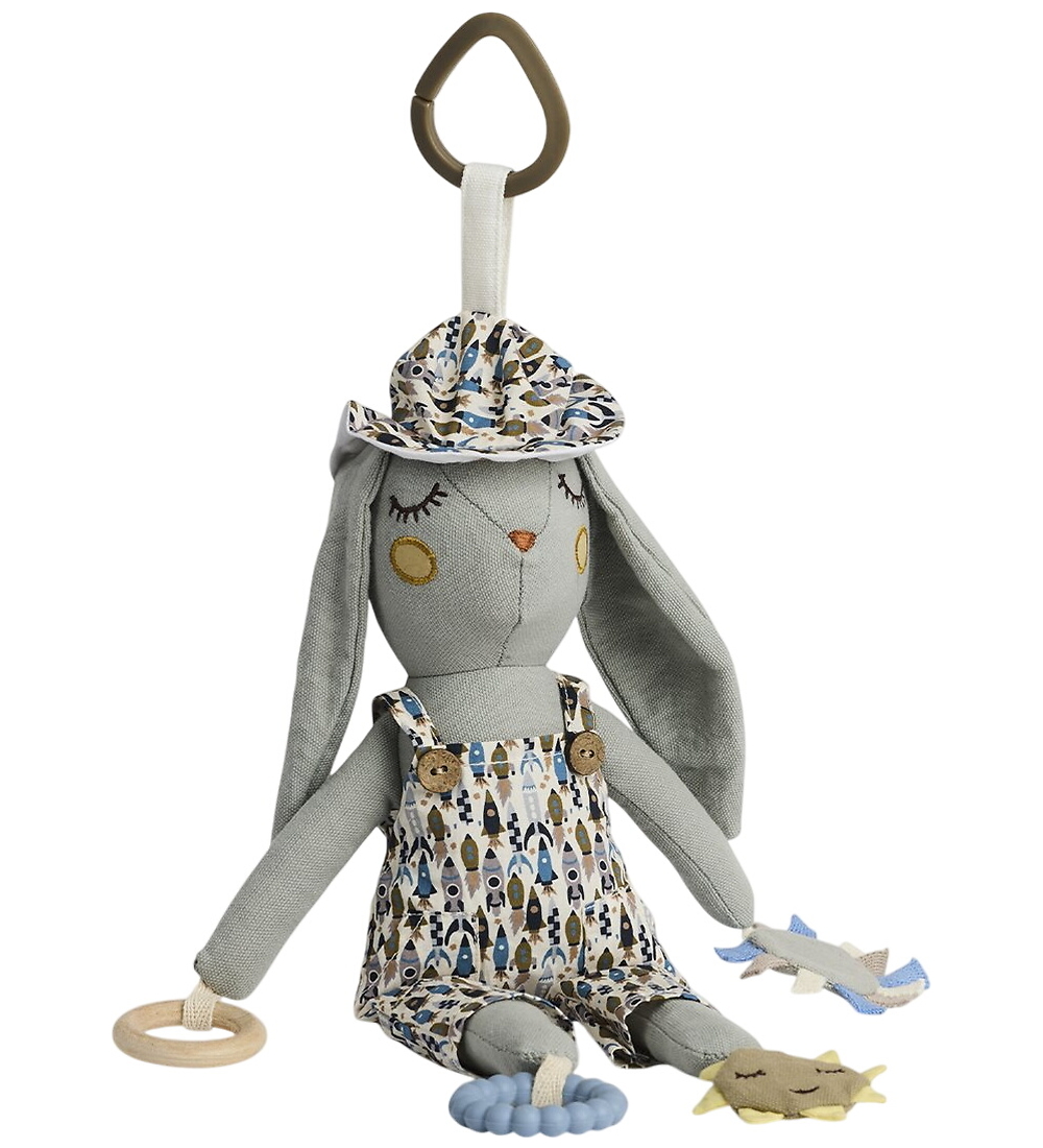 Smallstuff Aktivitätskuscheltier - Hase - 30 cm - Blue Rakete - Smallstuff - One Size - Kuscheltiere Smallstuff Aktivitätskuscheltier - Hase - 30 cm - Blue Rakete - Smallstuff - One Size - Kuscheltiere von Smallstuff