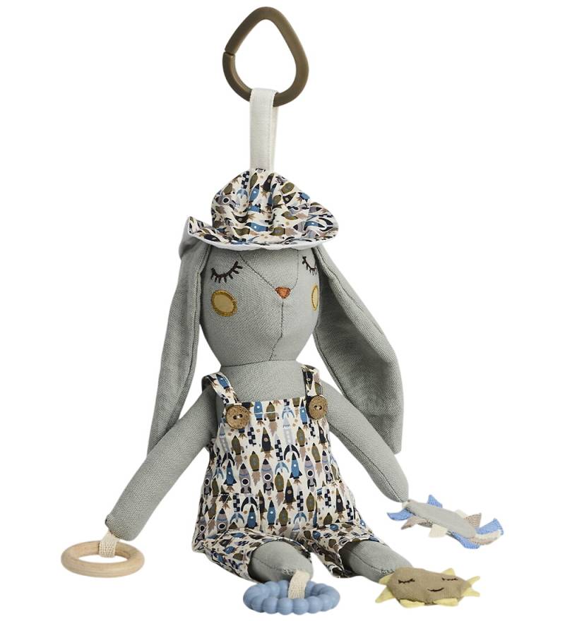 Smallstuff Aktivitätskuscheltier - Hase - 30 cm - Blue Rakete - Smallstuff - One Size - Kuscheltiere Smallstuff Aktivitätskuscheltier - Hase - 30 cm - Blue Rakete - Smallstuff - One Size - Kuscheltiere von Smallstuff