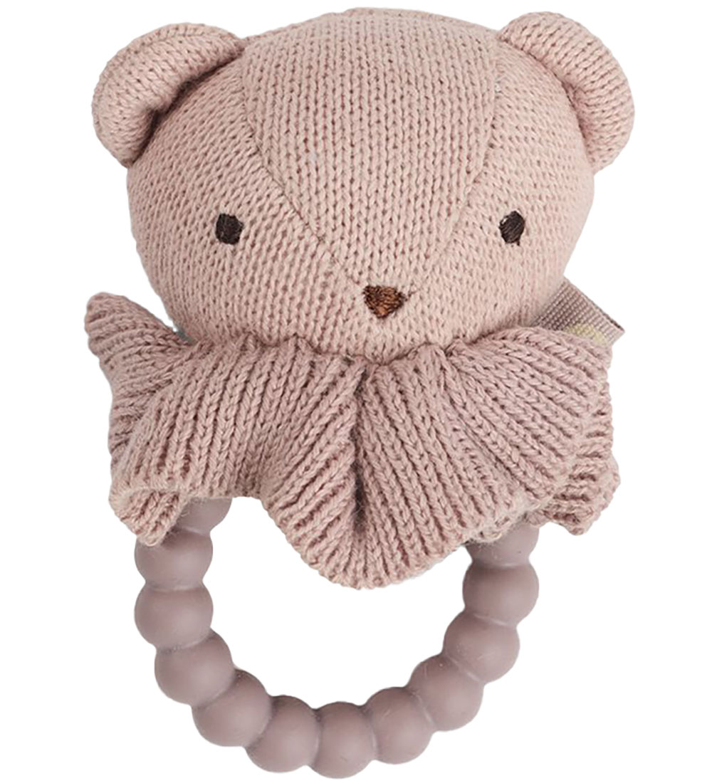 Smallstuff Beißrassel - Bär - Strick - 10 cm - Soft Rose - Smallstuff - One Size - Beißringe Smallstuff Beißrassel - Bär - Strick - 10 cm - Soft Rose - Smallstuff - One Size - Beißringe von Smallstuff