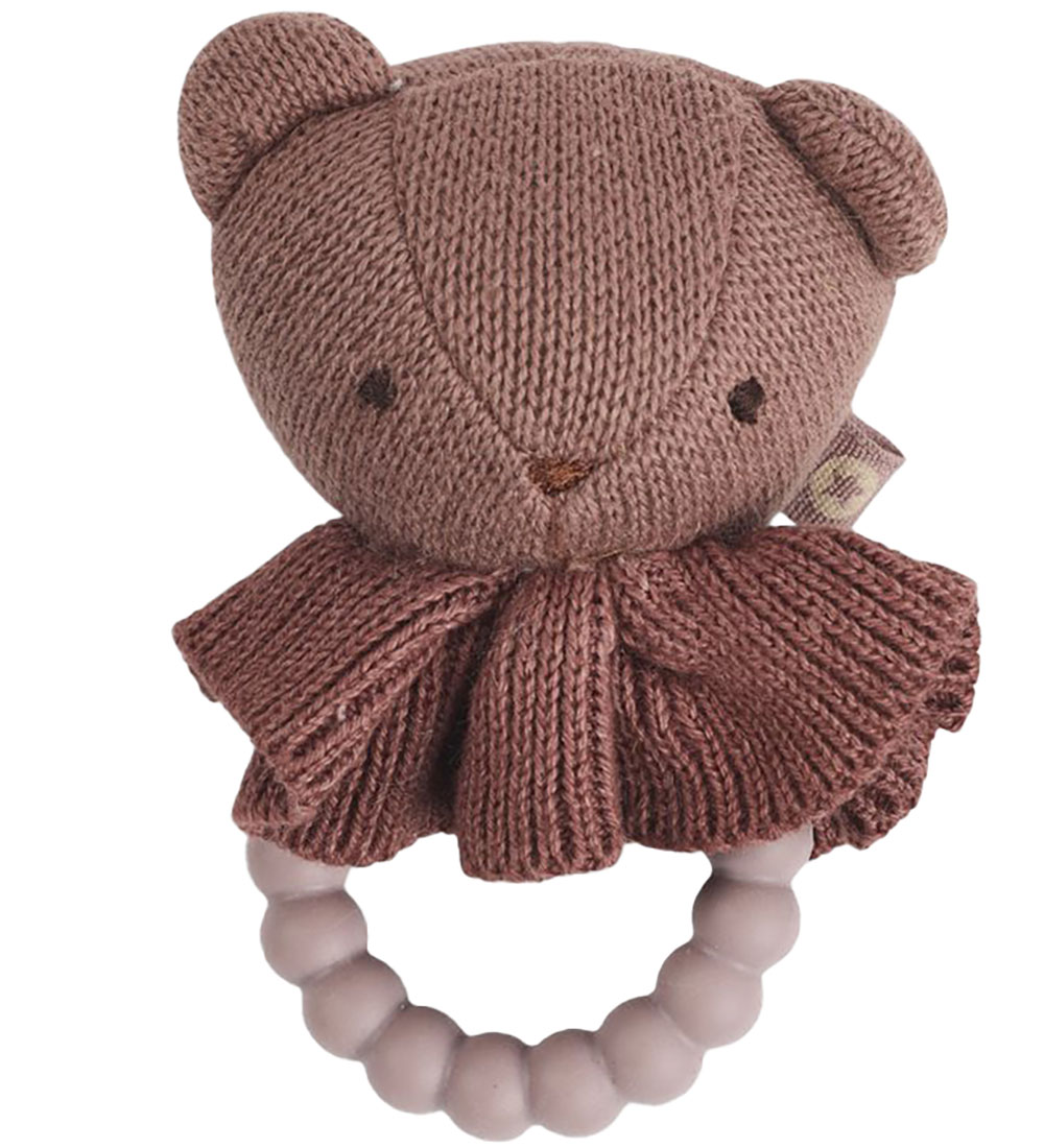 Smallstuff Beißrassel - Strick - 10 cm - Dark Rose - Smallstuff - One Size - Beißringe Smallstuff Beißrassel - Strick - 10 cm - Dark Rose - Smallstuff - One Size - Beißringe von Smallstuff