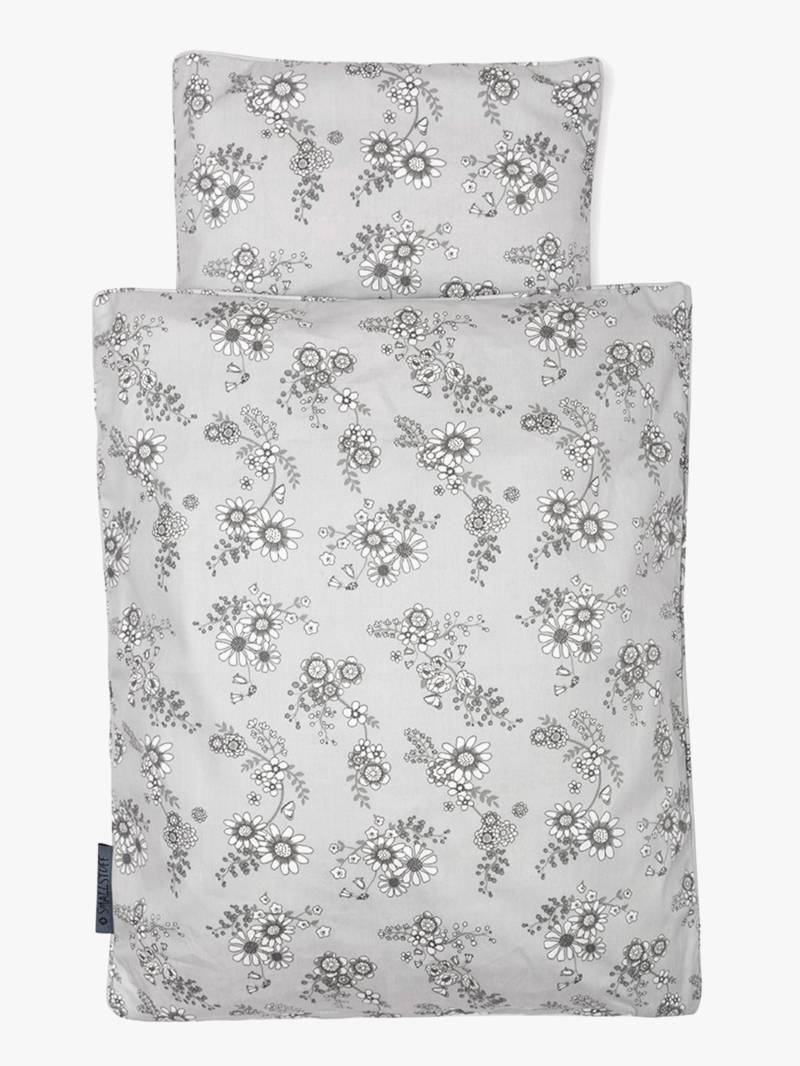 Smallstuff Bettwäsche fürs Puppenbett, Grau von Smallstuff