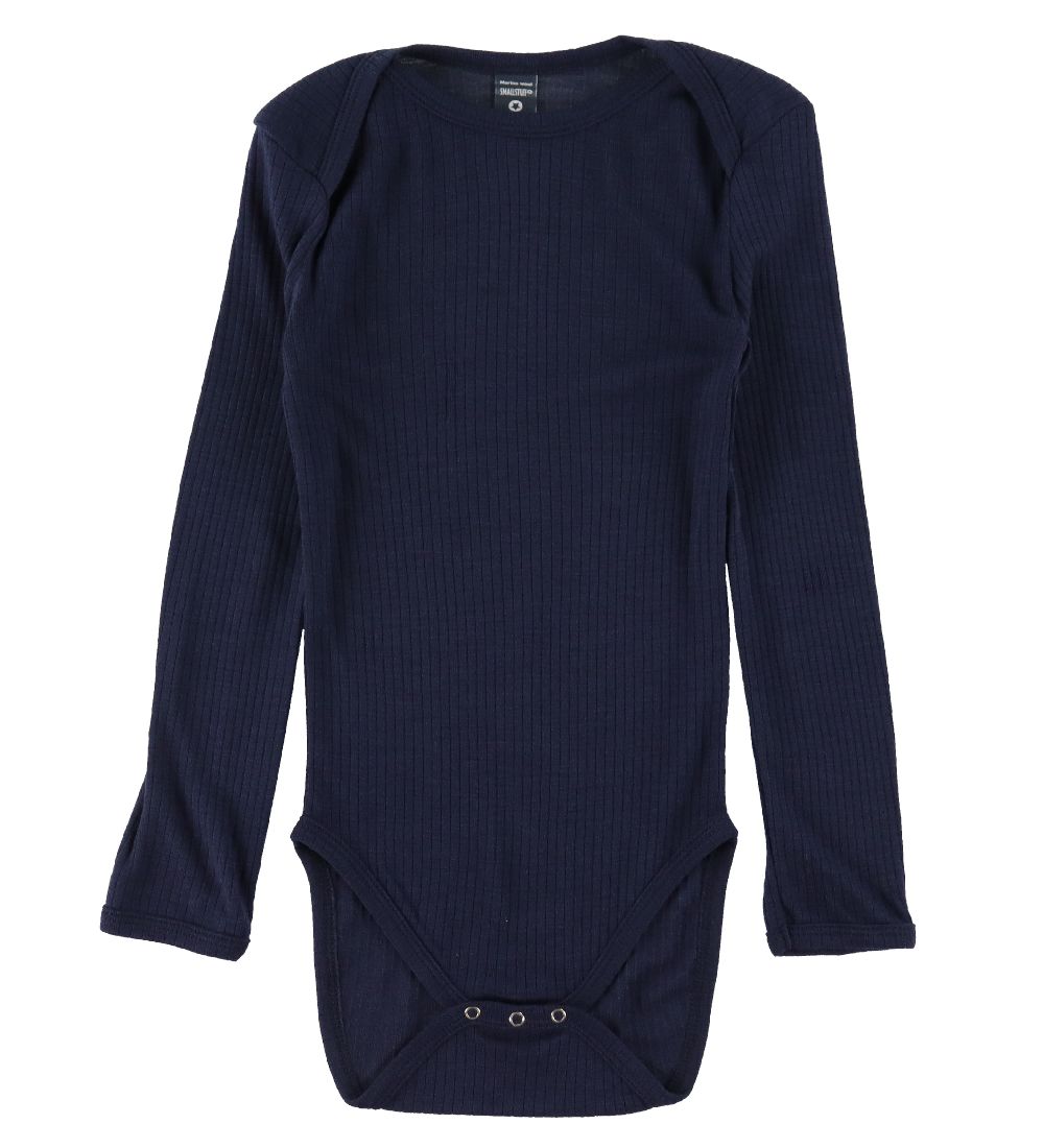 Smallstuff Body L/s - Wolle - Navy - Smallstuff - 68 - Body L/Ä Smallstuff Body L/s - Wolle - Navy - Smallstuff - 68 - Body L/Ä von Smallstuff