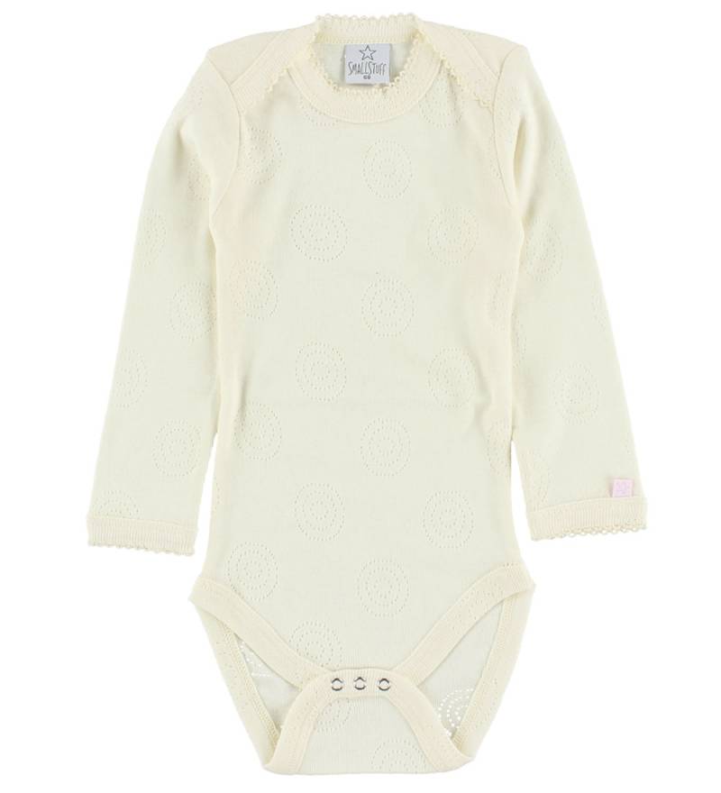 Smallstuff Body - l/ä - Creme m. Lochmuster - Smallstuff - 56 - Body L/Ä Smallstuff Body - l/ä - Creme m. Lochmuster - Smallstuff - 56 - Body L/Ä von Smallstuff