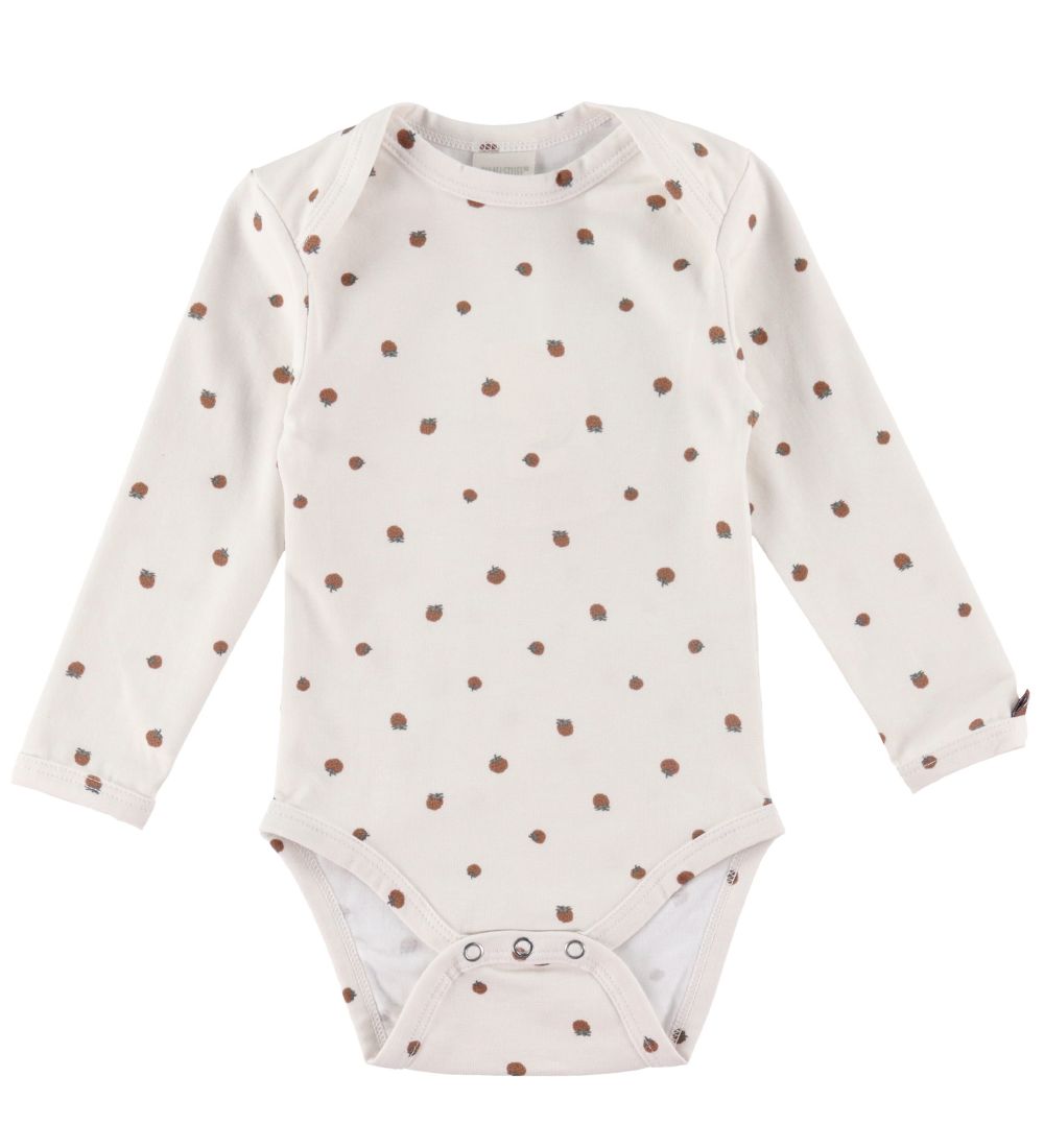 Smallstuff Body l/ä - Erdbeere - White/Rosenhecke - Smallstuff - 3 Jahre (98) - Body L/Ä von Smallstuff