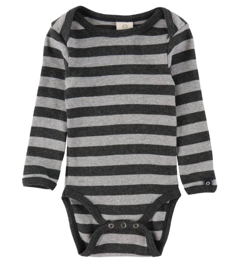 Smallstuff Body l/ä - Gestreift - Grey/Anthrazit - Smallstuff - 56 - Body L/Ä Smallstuff Body l/ä - Gestreift - Grey/Anthrazit - Smallstuff - 56 - Body L/Ä von Smallstuff