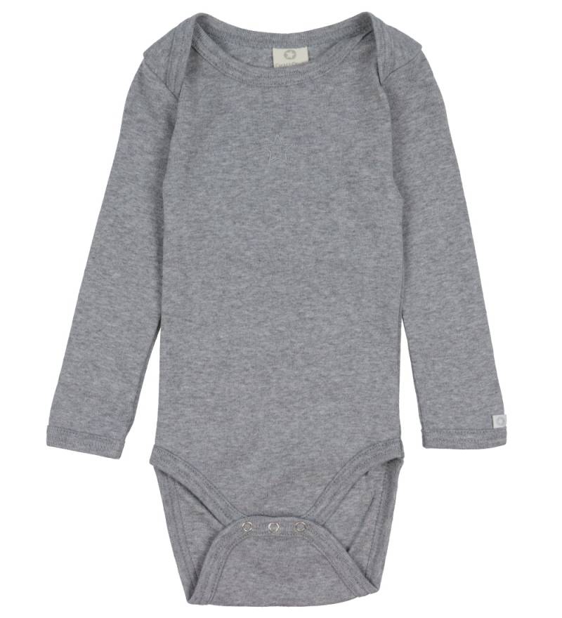 Smallstuff Body l/ä - Hellgrau-Meliert - Smallstuff - 68 - Body L/Ä Smallstuff Body l/ä - Hellgrau-Meliert - Smallstuff - 68 - Body L/Ä von Smallstuff