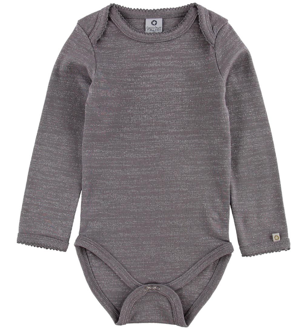 Smallstuff Body l/ä - Lila m. Glitzer - Smallstuff - 62 - Body L/Ä Smallstuff Body l/ä - Lila m. Glitzer - Smallstuff - 62 - Body L/Ä von Smallstuff