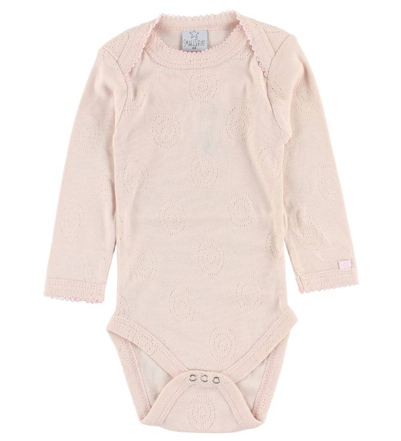 Smallstuff Body - l/ä - Pink m. Lochmuster - Smallstuff - 74 - Body L/Ä Smallstuff Body - l/ä - Pink m. Lochmuster - Smallstuff - 74 - Body L/Ä von Smallstuff