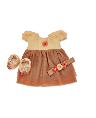 Smallstuff - Doll Clothing, Party Dress w. Shoes and Hair Band von Smallstuff