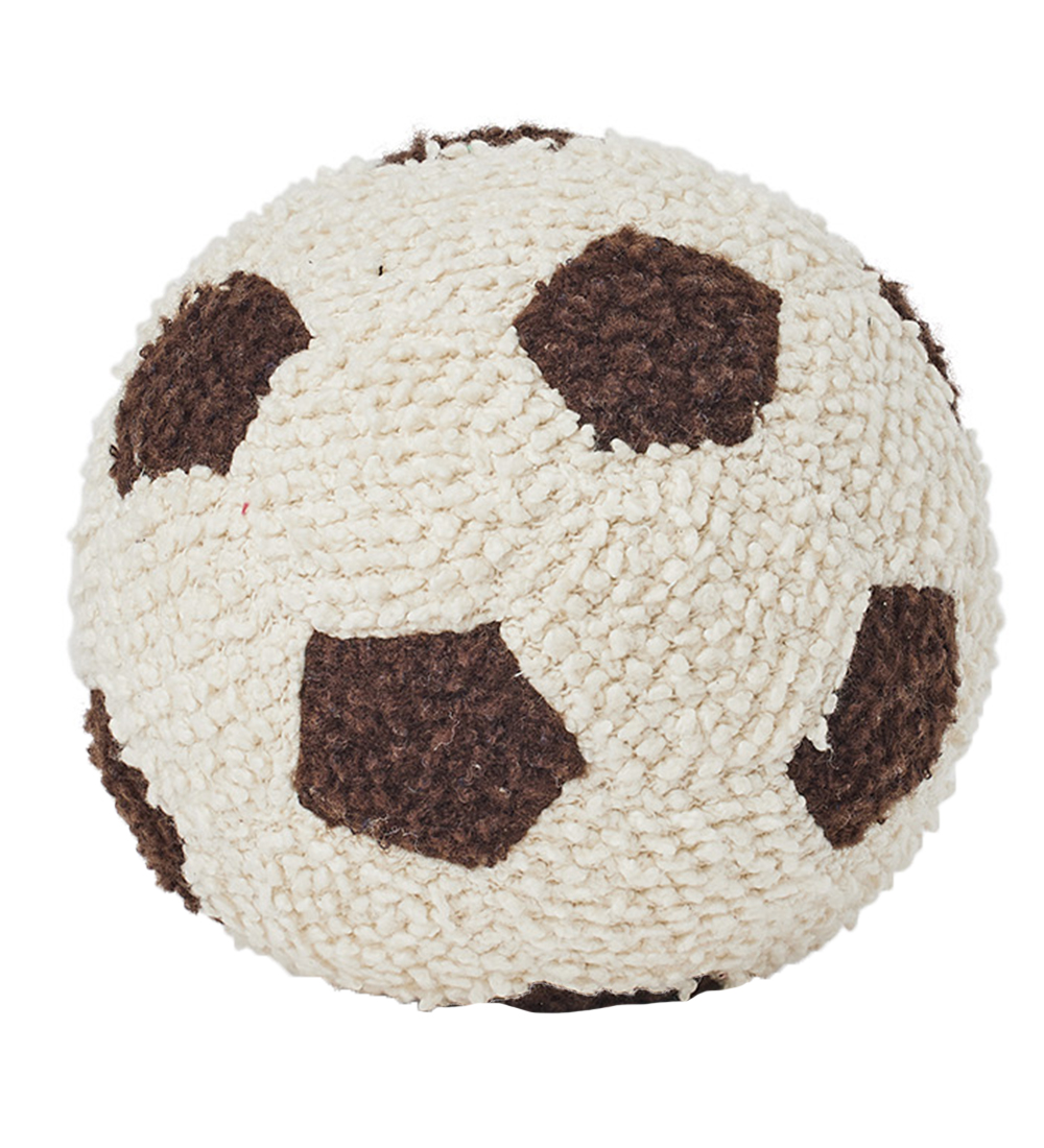 Smallstuff Fußball - Strick - Off White/Brown - Smallstuff - One Size - Bälle Smallstuff Fußball - Strick - Off White/Brown - Smallstuff - One Size - Bälle von Smallstuff