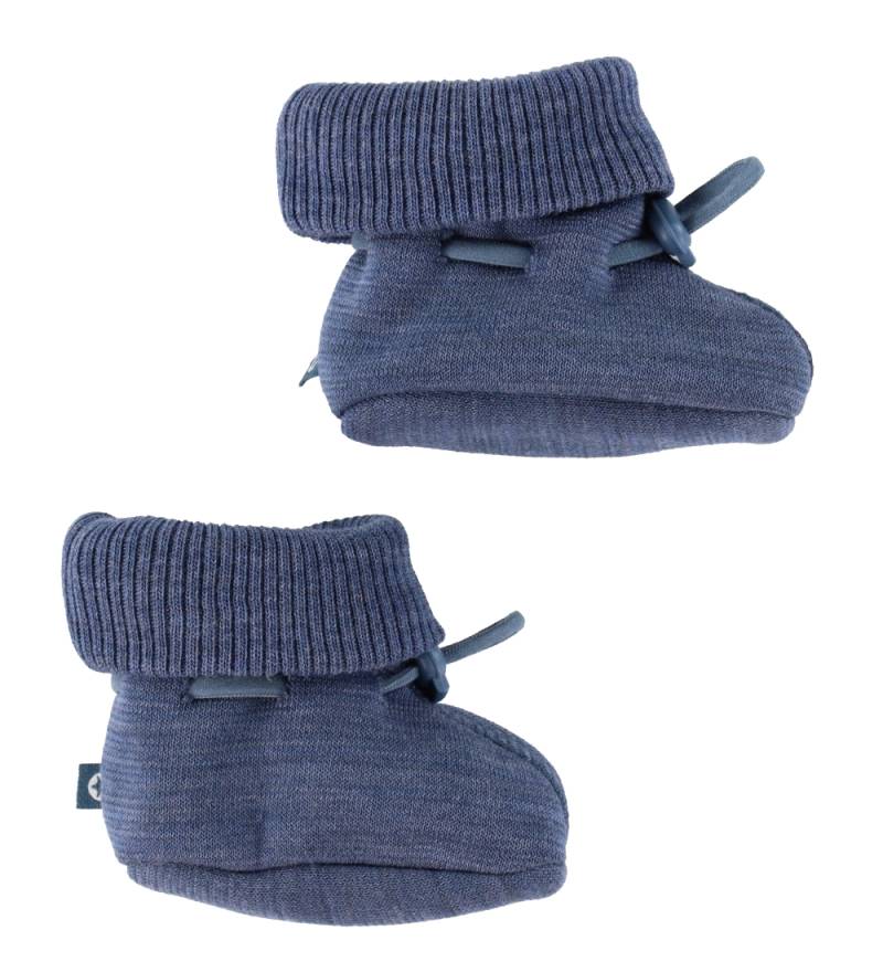 Smallstuff Krabbelschuhe - Wolle - Denim Melange - Smallstuff - 80/86 - Krabbelschuhe Smallstuff Krabbelschuhe - Wolle - Denim Melange - Smallstuff - 80/86 - Krabbelschuhe von Smallstuff