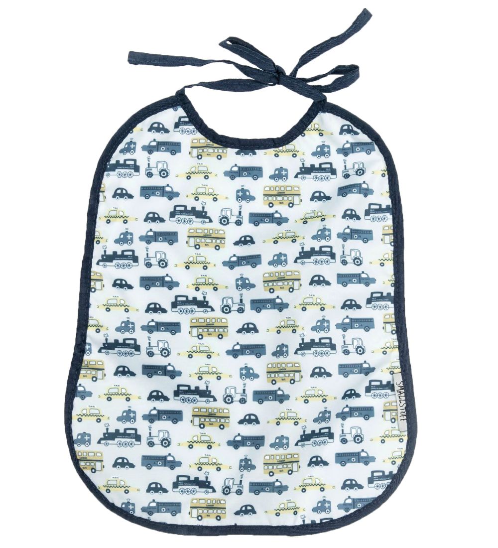 Smallstuff Lätzchen - Large - Blau m. Autos - Smallstuff - One Size - Lätzchen Smallstuff Lätzchen - Large - Blau m. Autos - Smallstuff - One Size - Lätzchen von Smallstuff