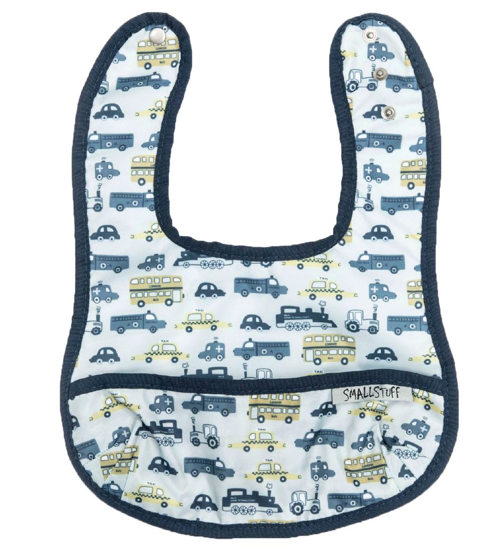 Smallstuff Lätzchen - Small - Blau m. Autos - Smallstuff - One Size - Lätzchen Smallstuff Lätzchen - Small - Blau m. Autos - Smallstuff - One Size - Lätzchen von Smallstuff