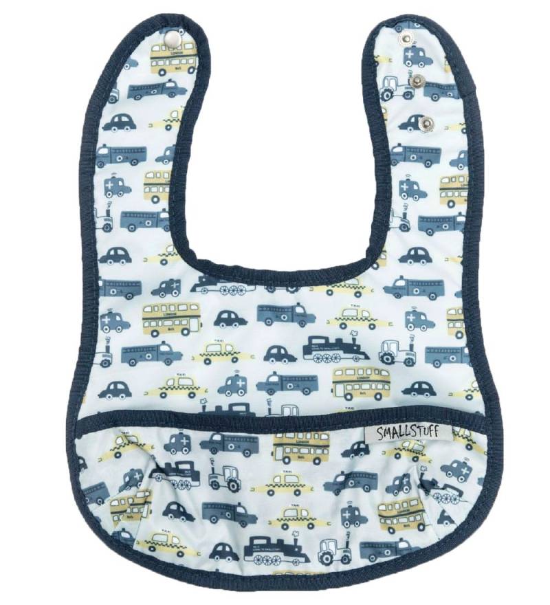 Smallstuff Lätzchen - Small - Blau m. Autos - Smallstuff - One Size - Lätzchen Smallstuff Lätzchen - Small - Blau m. Autos - Smallstuff - One Size - Lätzchen von Smallstuff