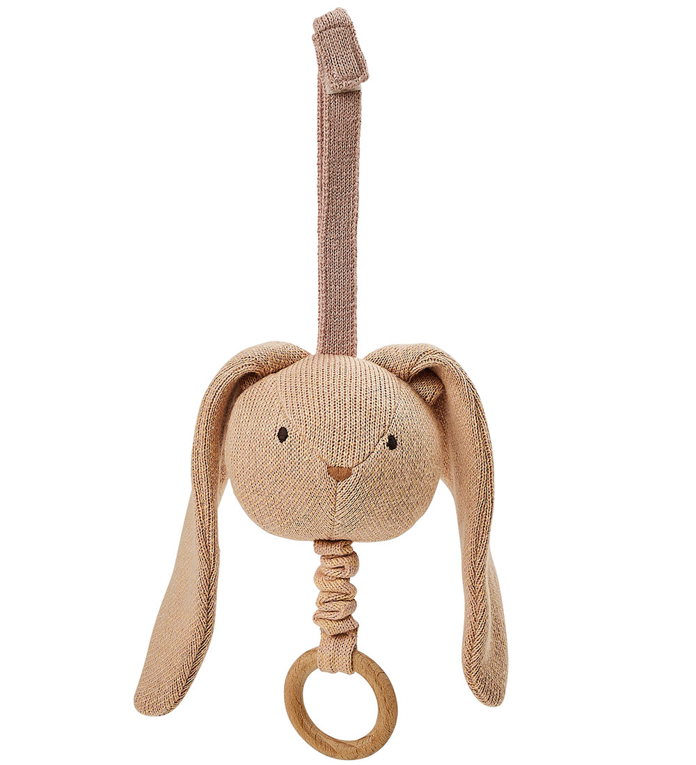 Smallstuff Musikmobile - Kaninchen - Rose Peach - Smallstuff - One Size - Musikmobile von Smallstuff