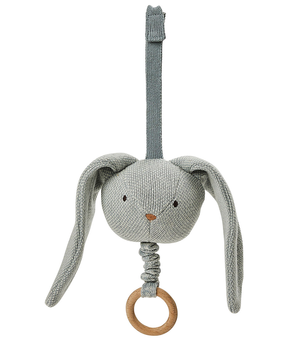 Smallstuff Musikmobile - Kaninchen - Soft Blue - Smallstuff - One Size - Musikmobile von Smallstuff