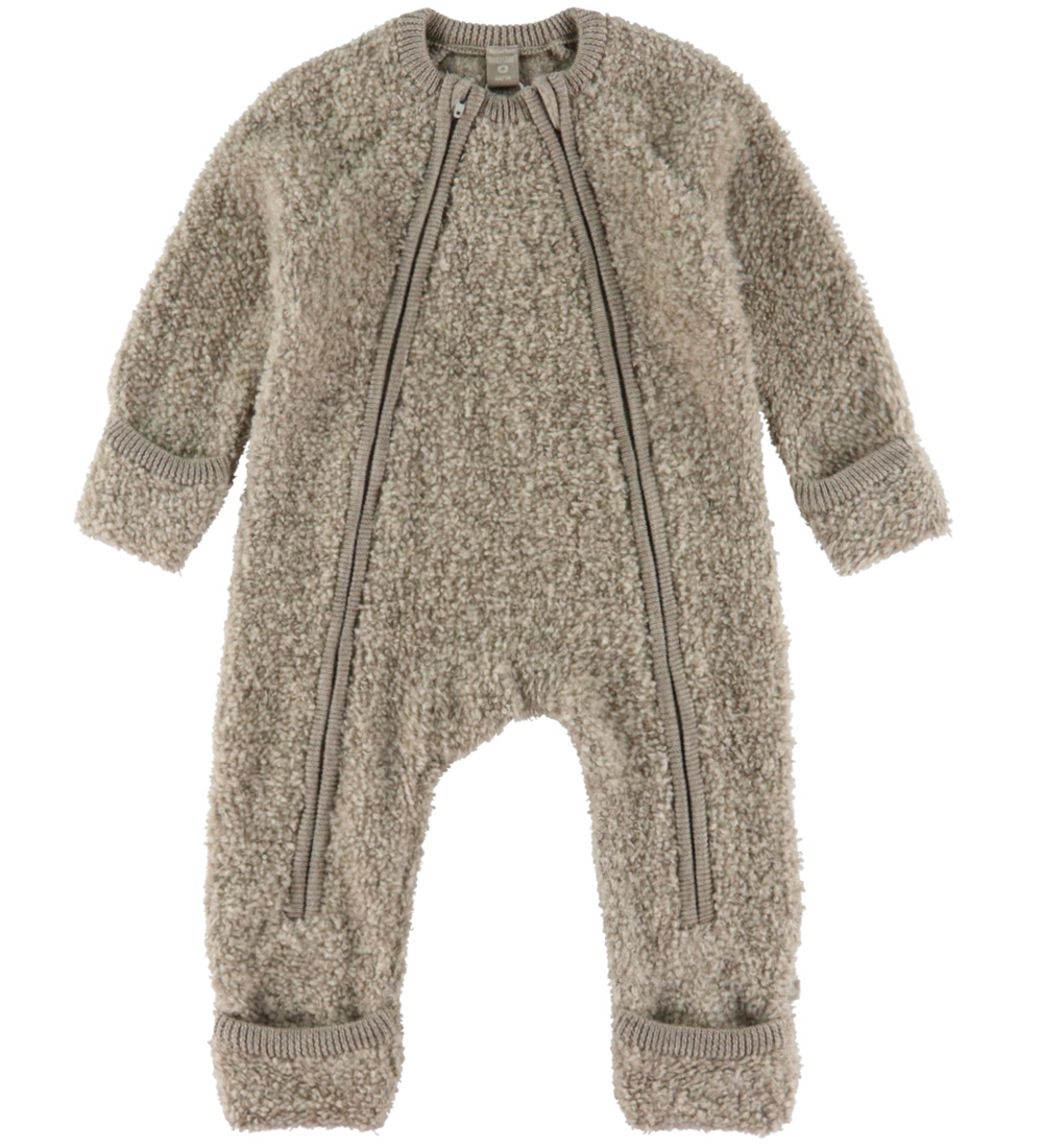 Smallstuff Overall m. Reißverschluss - Wolle - Naturmeliert - Smallstuff - 92/98 - Overalls Smallstuff Overall m. Reißverschluss - Wolle - Naturmeliert - Smallstuff - 92/98 - Overalls von Smallstuff