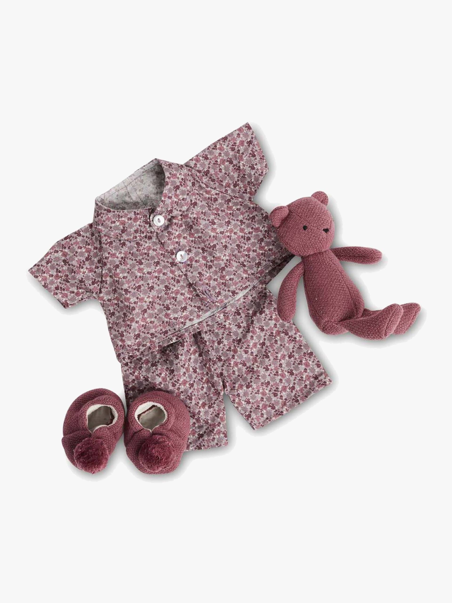Smallstuff Puppenkleidung Schlafanzug Mit Pantoffeln & Teddybär Smallstuff Puppenkleidung Schlafanzug Mit Pantoffeln & Teddybär von Smallstuff
