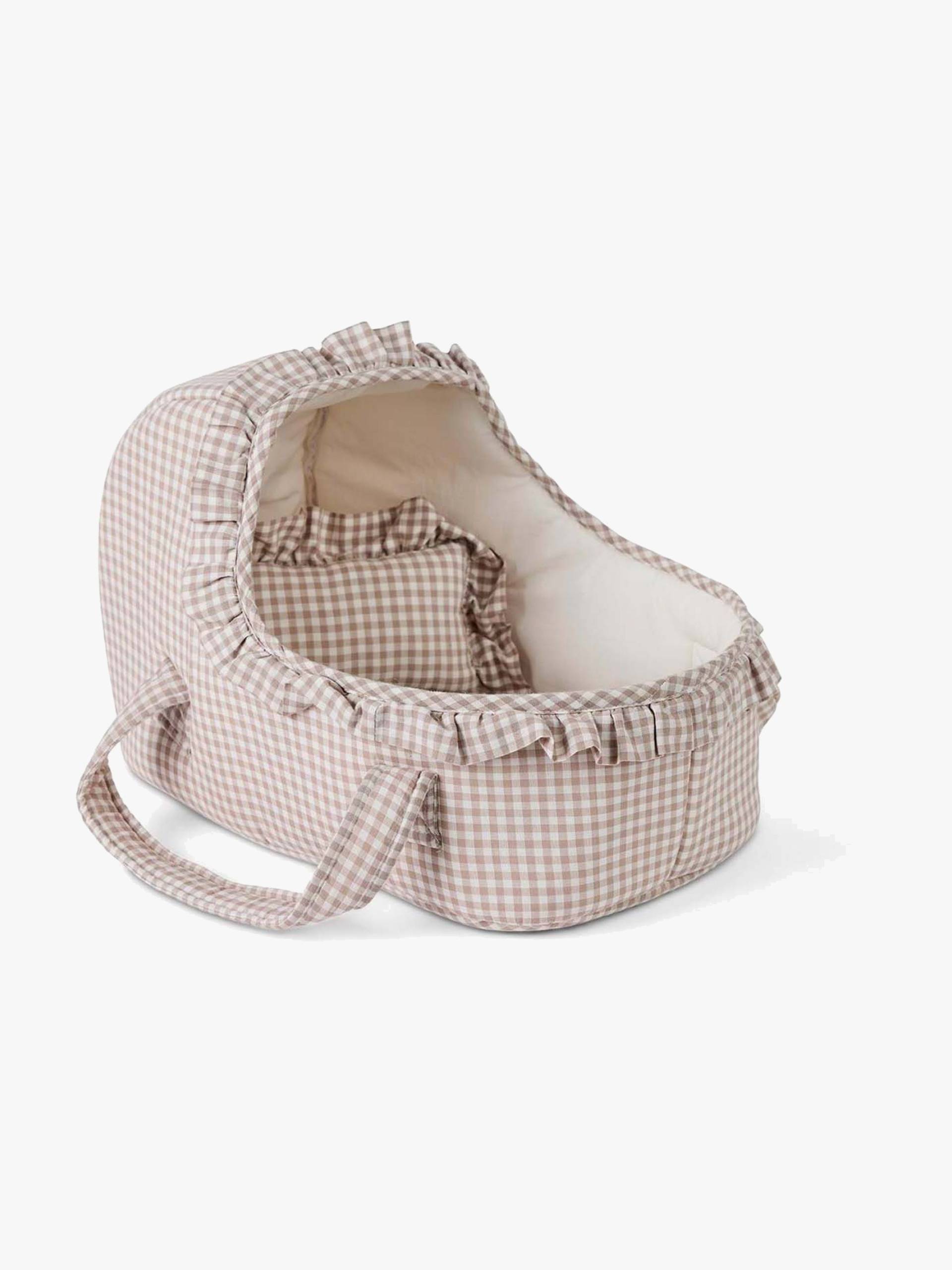 Smallstuff Puppenkorb Mit Kissen & Decke, Beige Smallstuff Puppenkorb Mit Kissen & Decke, Beige von Smallstuff