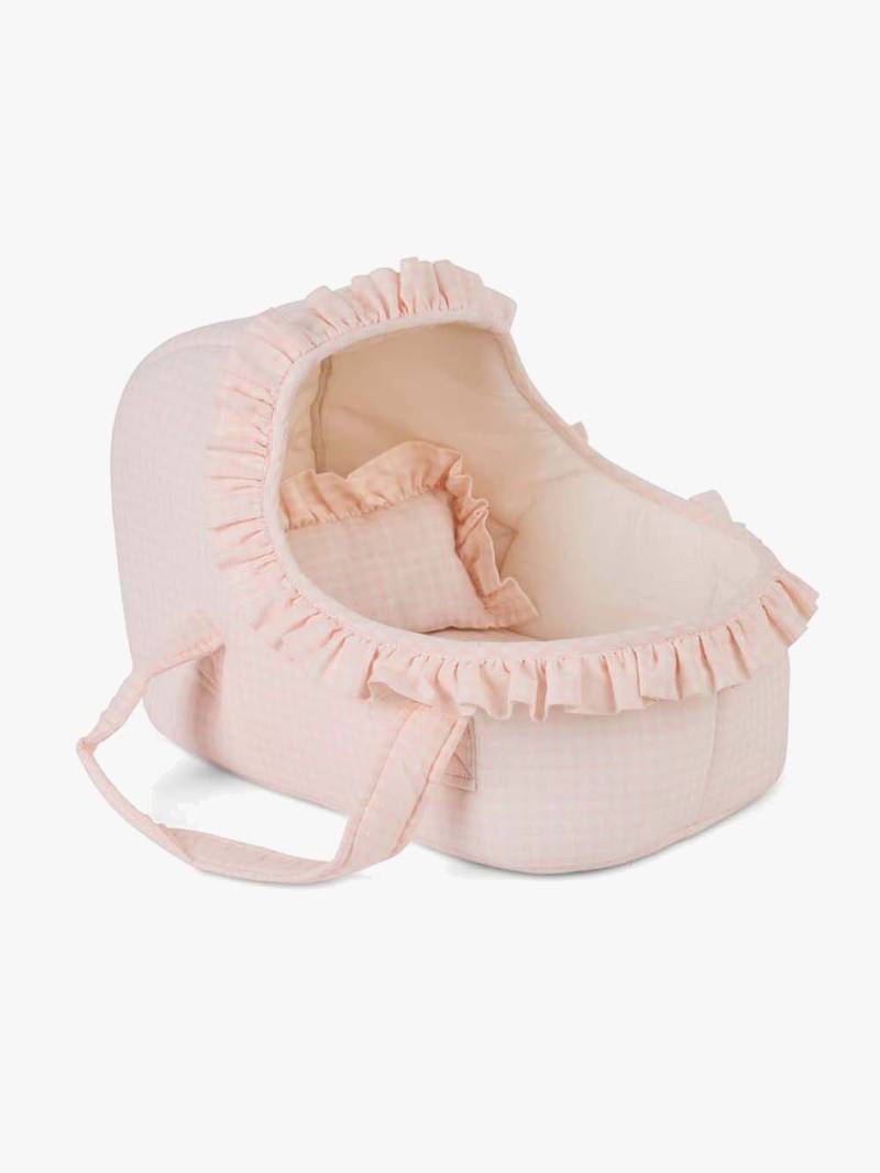 Smallstuff Puppenkorb Mit Kissen & Decke, Rosa Smallstuff Puppenkorb Mit Kissen & Decke, Rosa von Smallstuff