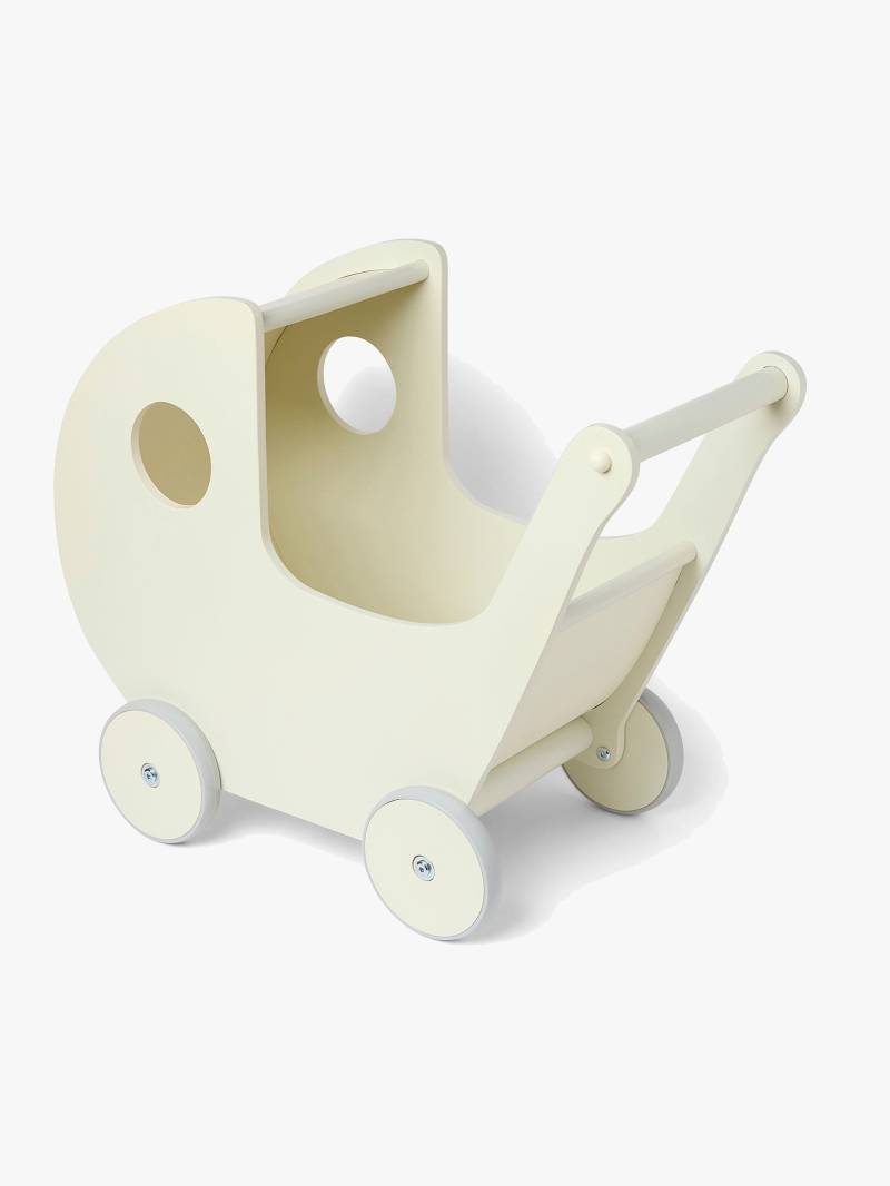 Smallstuff Puppenwagen aus Holz, Weiß von Smallstuff