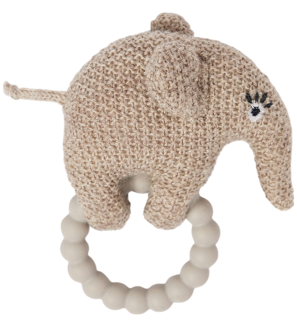 Smallstuff Rassel - Merinowolle - Elefant - Nature - Smallstuff - One Size - Rasseln Smallstuff Rassel - Merinowolle - Elefant - Nature - Smallstuff - One Size - Rasseln von Smallstuff