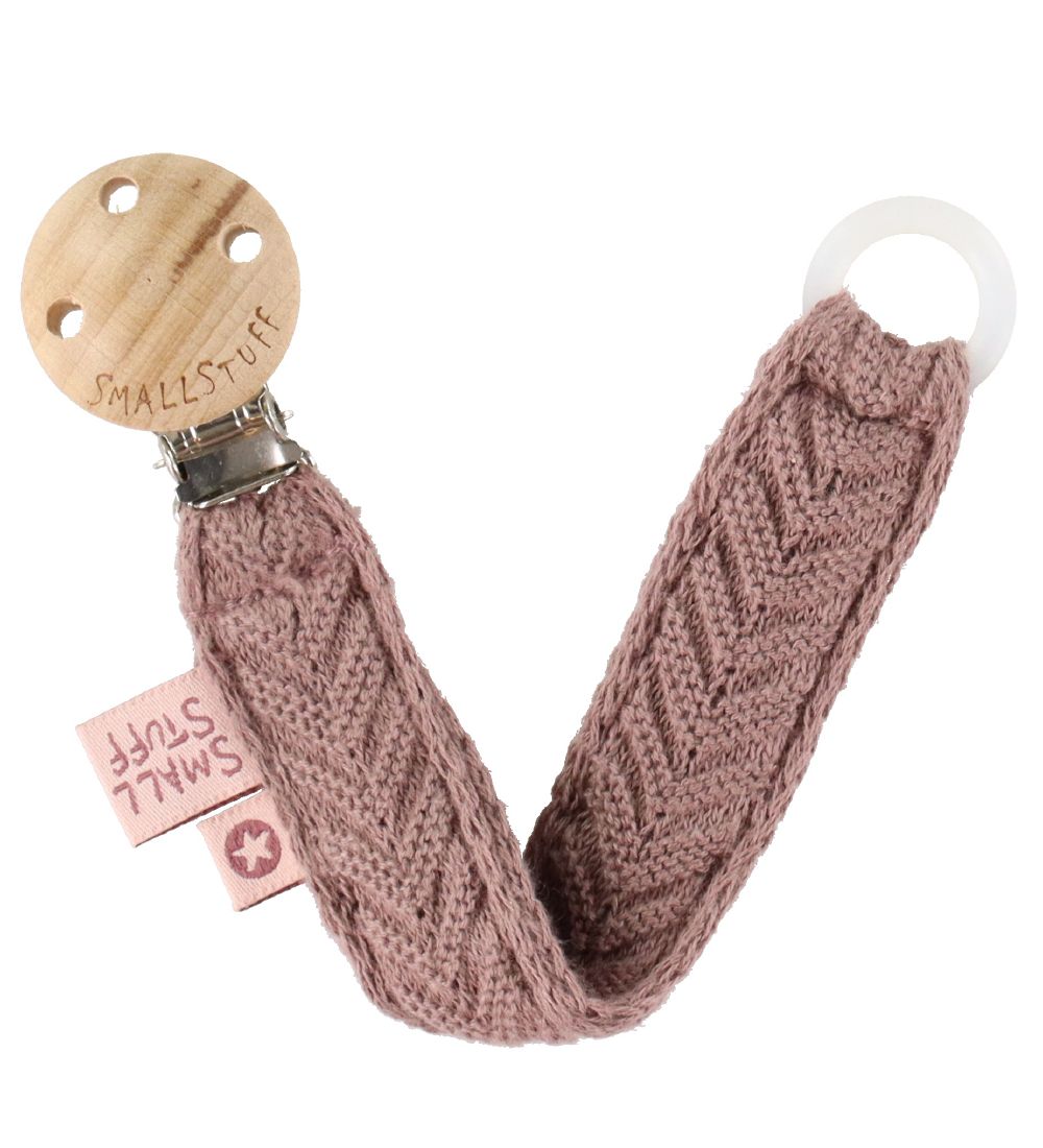 Smallstuff Schnullerkette - Gehäkelt - Dark Rose - Smallstuff - One Size - Schnullerketten Smallstuff Schnullerkette - Gehäkelt - Dark Rose - Smallstuff - One Size - Schnullerketten von Smallstuff