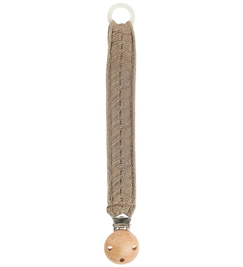 Smallstuff Schnullerkette - Gehäkelt - Fischgrätenmuster - Sandy - Smallstuff - One Size - Schnullerketten Smallstuff Schnullerkette - Gehäkelt - Fischgrätenmuster - Sandy - Smallstuff - One Size - Schnullerketten von Smallstuff