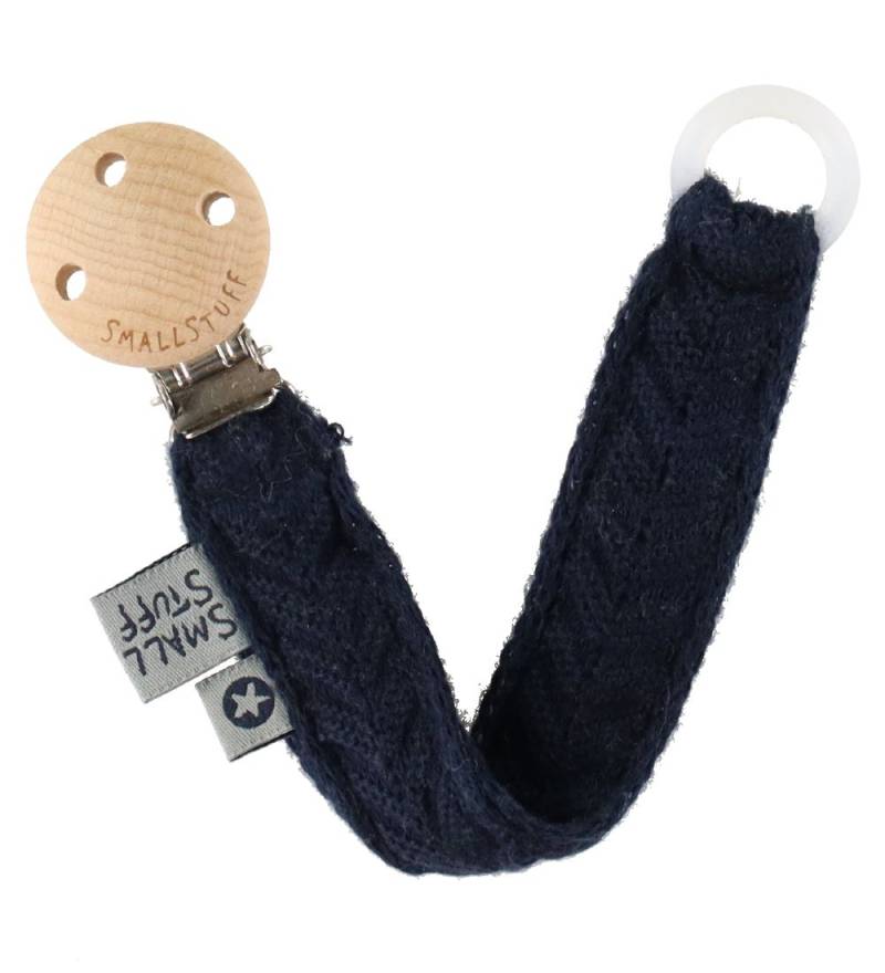 Smallstuff Schnullerkette - Gehäkelt - Navy - Smallstuff - One Size - Schnullerketten Smallstuff Schnullerkette - Gehäkelt - Navy - Smallstuff - One Size - Schnullerketten von Smallstuff