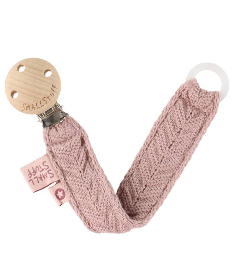 Smallstuff Schnullerkette - Gehäkelt - Powder - Smallstuff - One Size - Schnullerketten Smallstuff Schnullerkette - Gehäkelt - Powder - Smallstuff - One Size - Schnullerketten von Smallstuff