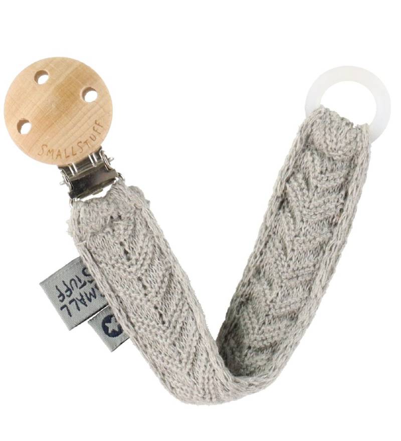 Smallstuff Schnullerkette - gehäkelt - Graumeliert meliert - Smallstuff - One Size - Schnullerketten Smallstuff Schnullerkette - gehäkelt - Graumeliert meliert - Smallstuff - One Size - Schnullerketten von Smallstuff