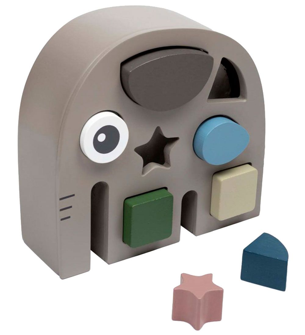 Smallstuff Steckspiel - Elephant - Nature - Smallstuff - One Size - Steckspiele Smallstuff Steckspiel - Elephant - Nature - Smallstuff - One Size - Steckspiele von Smallstuff