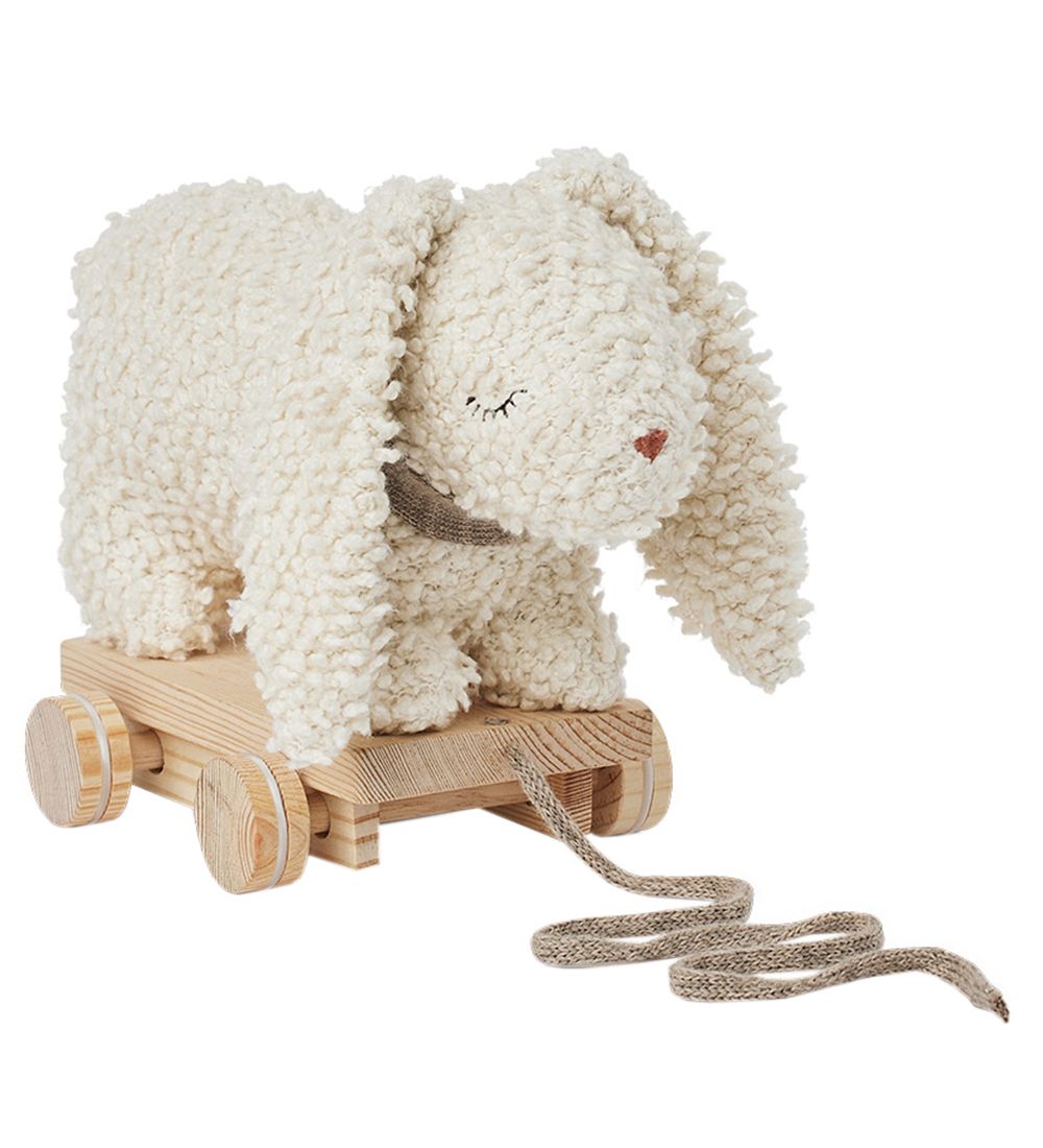 Smallstuff Zugtier - Kaninchen - Off White - Smallstuff - One Size - Nachziehspielzeug Smallstuff Zugtier - Kaninchen - Off White - Smallstuff - One Size - Nachziehspielzeug von Smallstuff