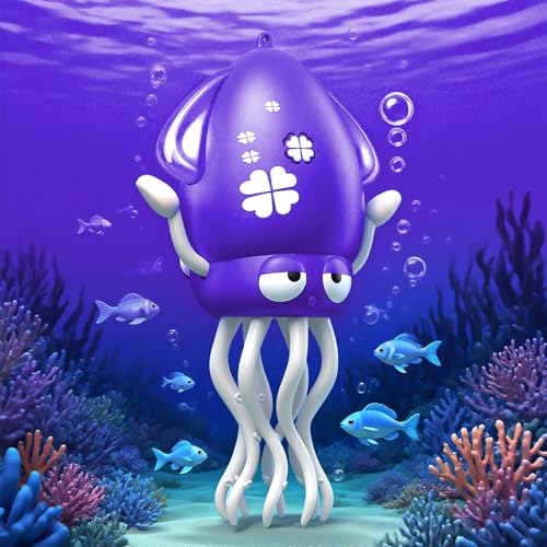 Smart Dancing Octopus Toy with LED Lights and Music, Rechargeable Interactive Baby Toys with Obstacle Avoidance, Ideal Sensory Gift for Christmas and Birthdays (Lila) von Smalody