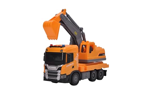 Smart BeBe Scania Spielzeug mit Lichter und Geräusche für Kinder (Bagger LKW) von Smart BeBe