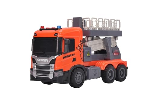 Smart BeBe Scania Spielzeug mit Lichter und Geräusche für Kinder (Hebebühnenwagen) von Smart BeBe