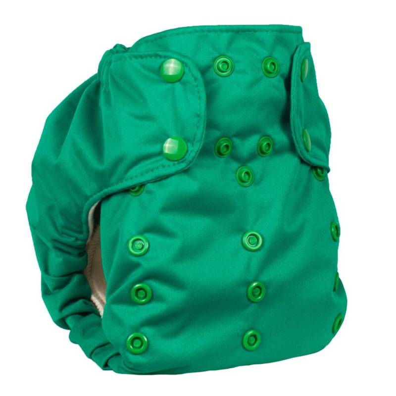 Smart Bottoms 3.1 AIO One Size Stoffwindel - Basic Green von Smart Bottoms