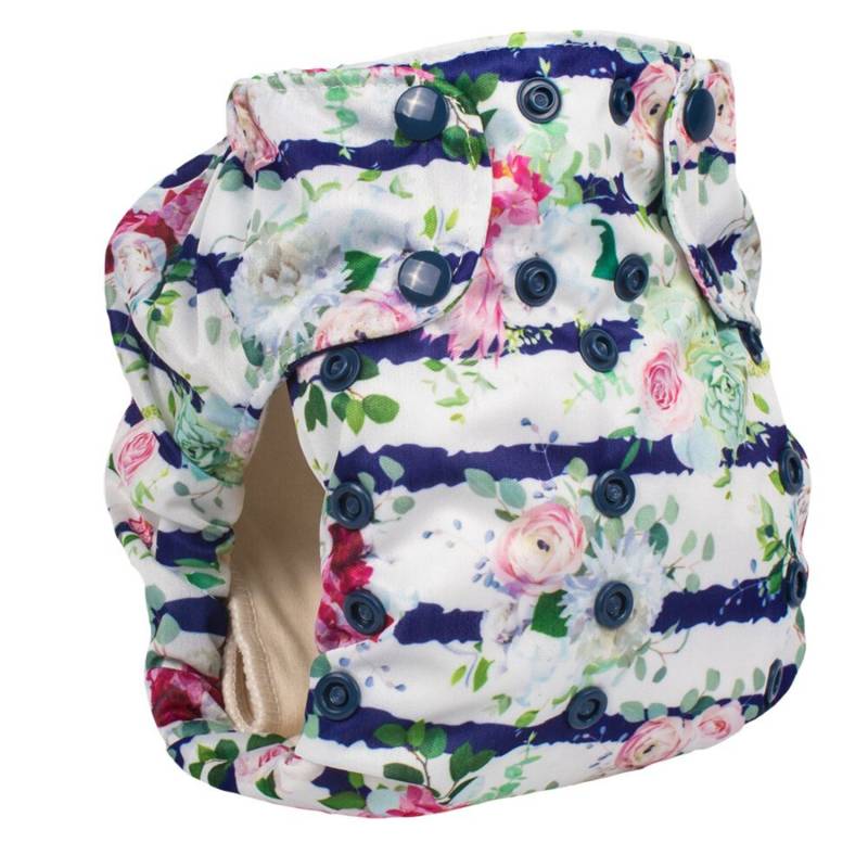 Smart Bottoms 3.1 AIO One Size Stoffwindel - Belle Blossom von Smart Bottoms